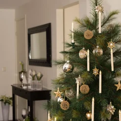 LED-kuusenkynttilät, johdoton laajennussarja 16 cm