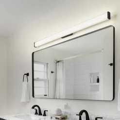 LED kylpyhuoneen seinävalaisin Alla IP44 120cm musta
