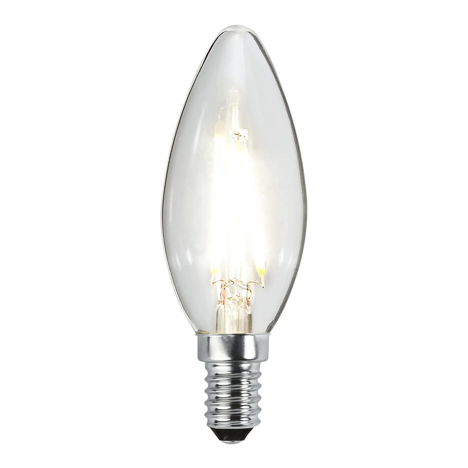 LED-kynttilälamppu E14 B35 2W 2700K filament 250lm