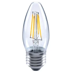LED-kynttilälamppu E27 4,5W 827 filamentti, kirkas
