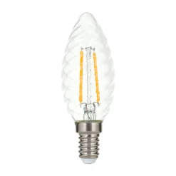 LED-kynttilälamppu E14 3W 2700 K rilament kierre