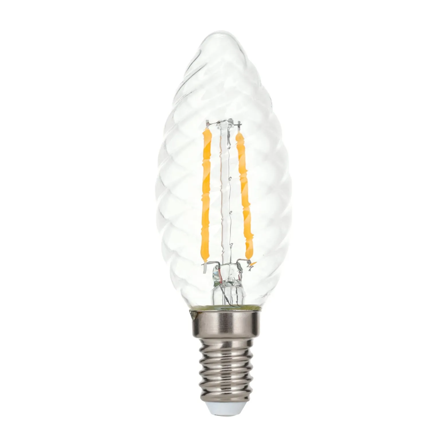 LED-kynttilälamppu E14 3W 2700 K rilament kierre