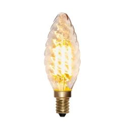 LED-kynttilälamppu Soft Glow E14, kierteinen, 250 lm, 3 W, 2100 K,