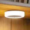 LED ladattava kaapinalainen valaisin Magnetics, Ø9cm, sensori, 6 500K
