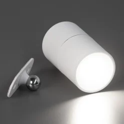 LED ladattava seinävalaisin Magnetics, valkoinen, himmennettävä, CCT, IP44