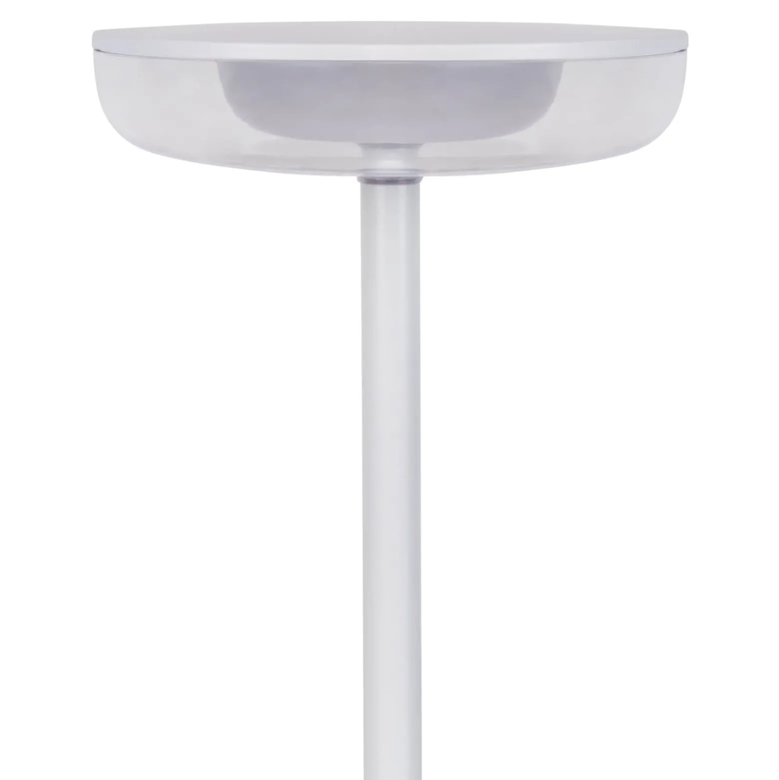 LED-ladattava terassivalaisin Pasi, valkoinen Korkeus 26 cm Metalli Touch