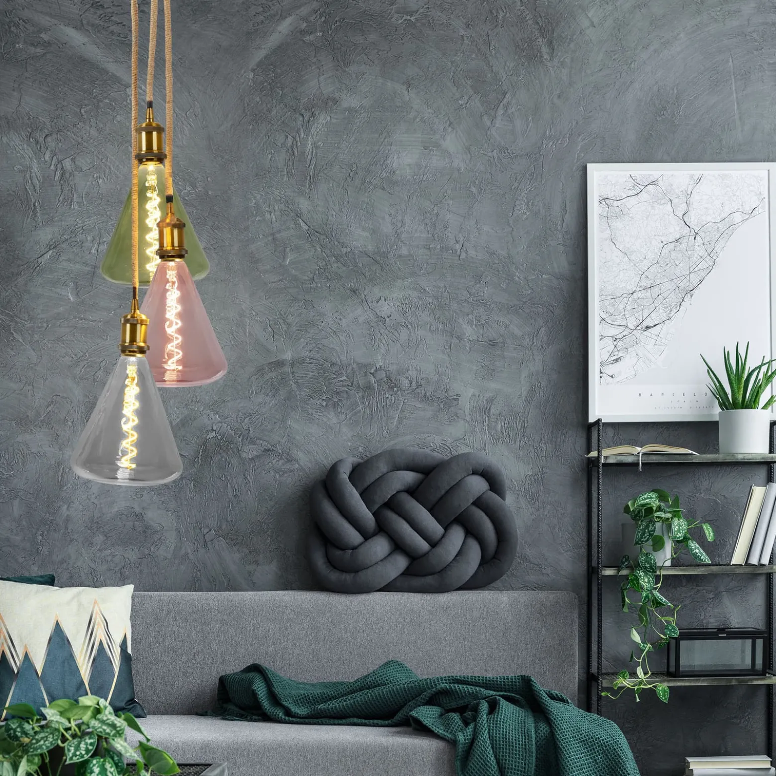 LED-lamppu Dilly E27 4W 2200K himmennettävä, punasävyinen