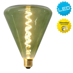 LED-lamppu Dilly E27 4W 2200K himmennettävä, vihreä sävytetty