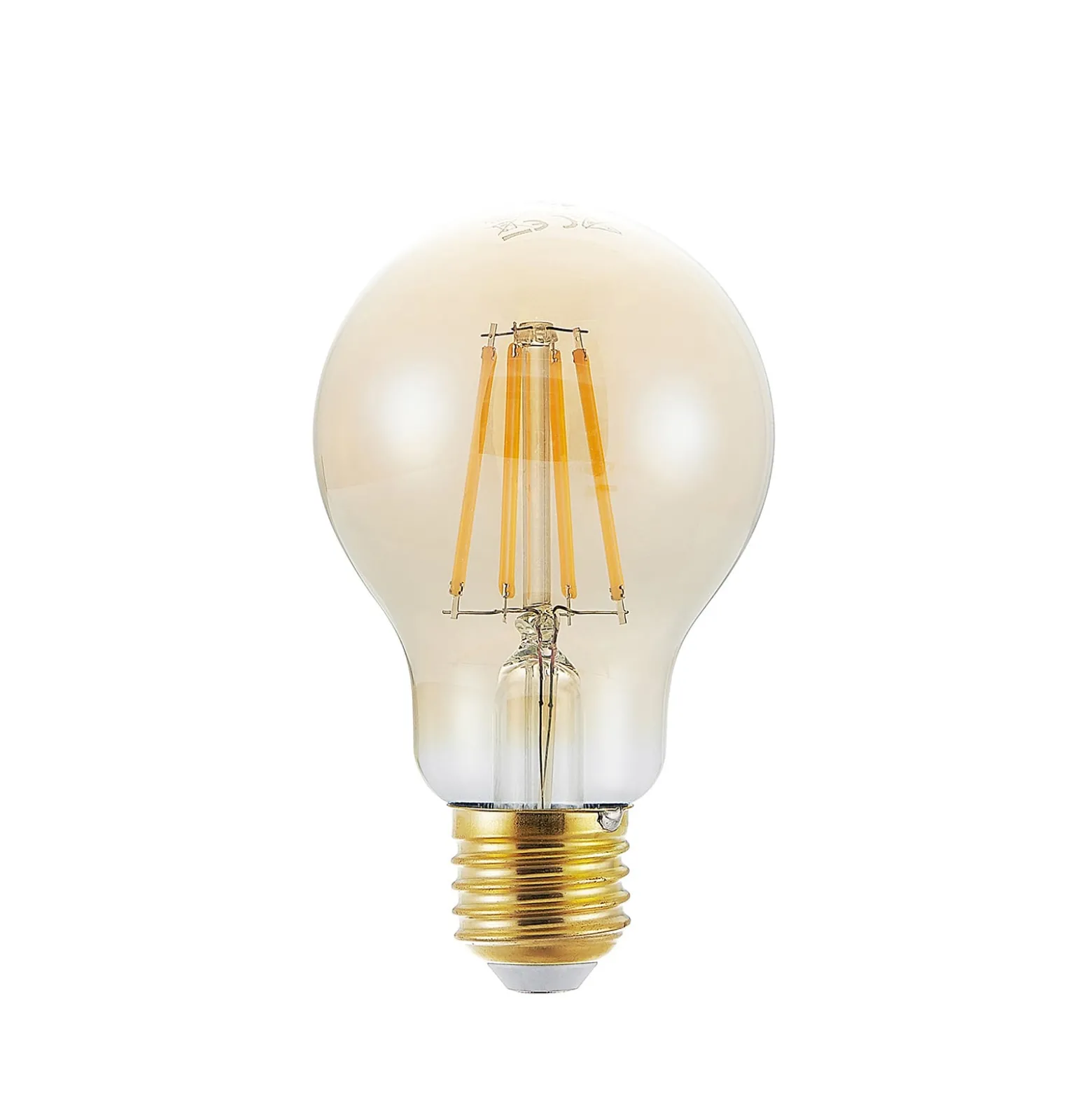 LED-lamppu E27 A60 6,5 W 2 500 K keltainen 3-portainen himmennettävä