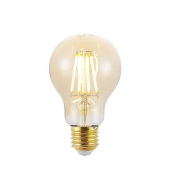 LED-lamppu E27 A60 6,5 W 2 500 K keltainen 3-portainen himmennettävä