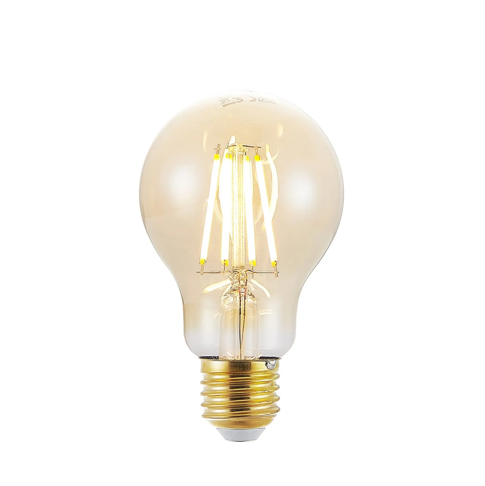 LED-lamppu E27 A60 6,5 W 2 500 K keltainen 3-portainen himmennettävä