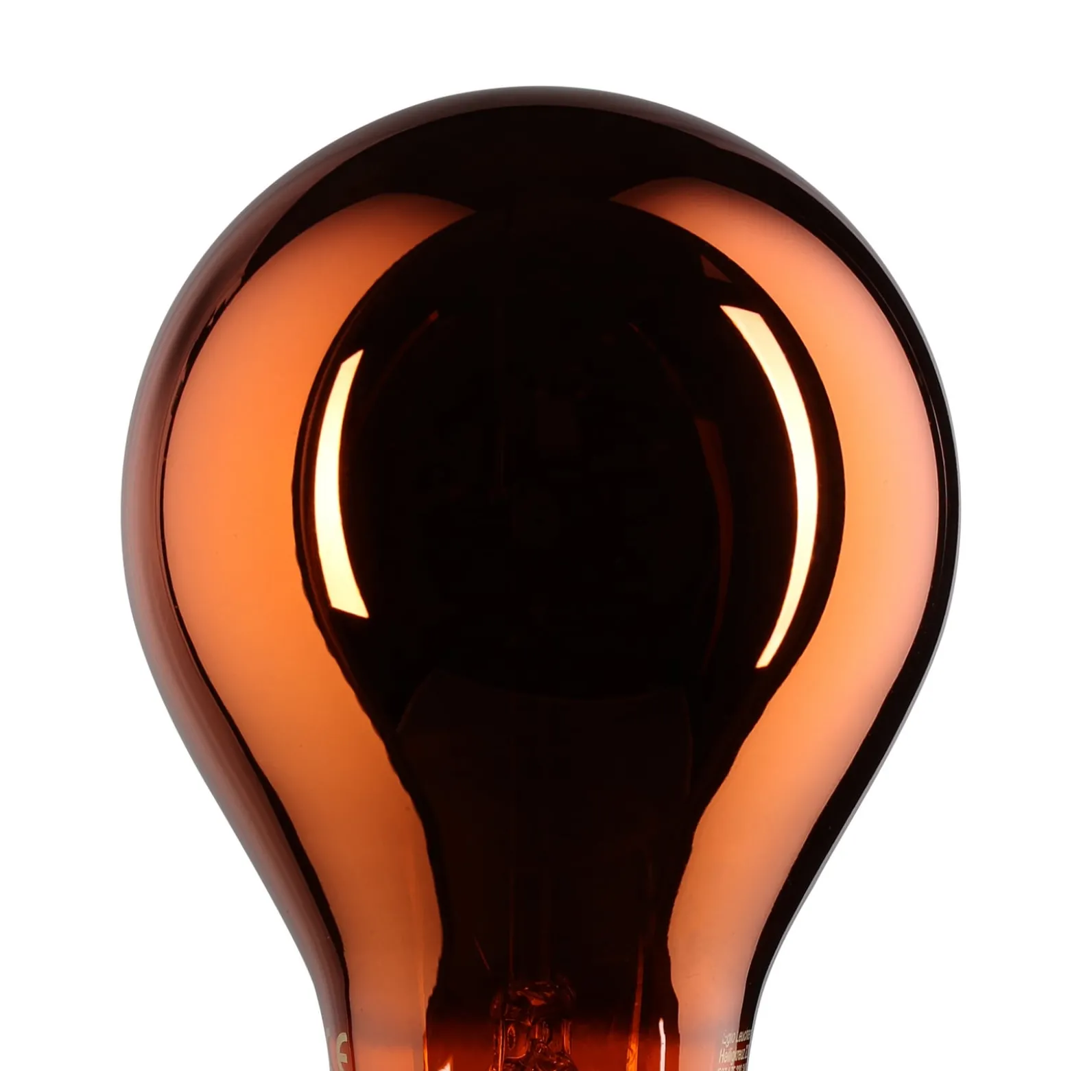 LED-lamppu E27 filament 4W 2000K kupari himmenetty