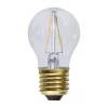 LED-lamppu E27 G45 hehkulamppu 1,5W 2100 K pehmeä valo
