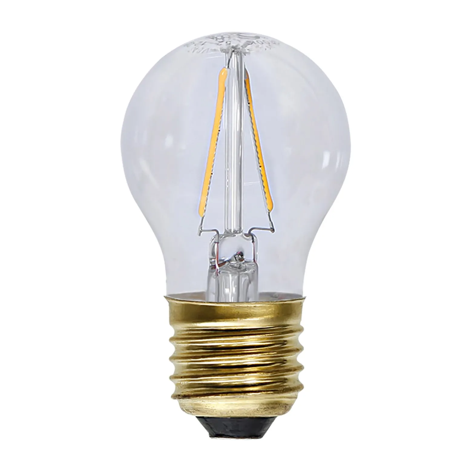 LED-lamppu E27 G45 hehkulamppu 1,5W 2100 K pehmeä valo