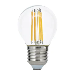 LED-lamppu E27 G45 4,5W filament kirkas 827 him.