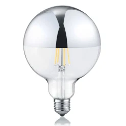 LED-lamppu E27 G125 7W 2700K himmennettävä peilipää