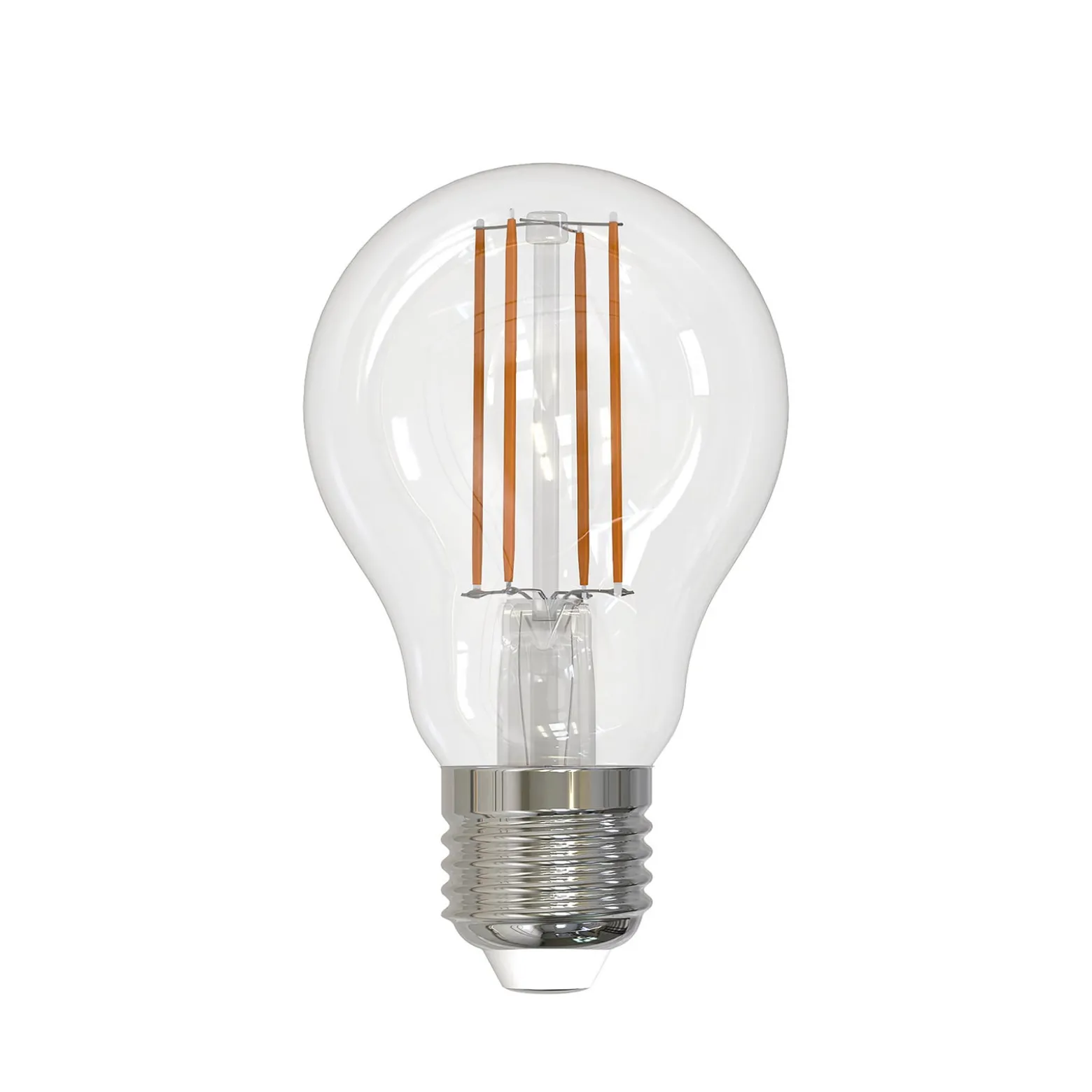 LED-lamppu E27 hehkulanka 6W kirkas 2,700K himmennettävä 2 kpl sarja