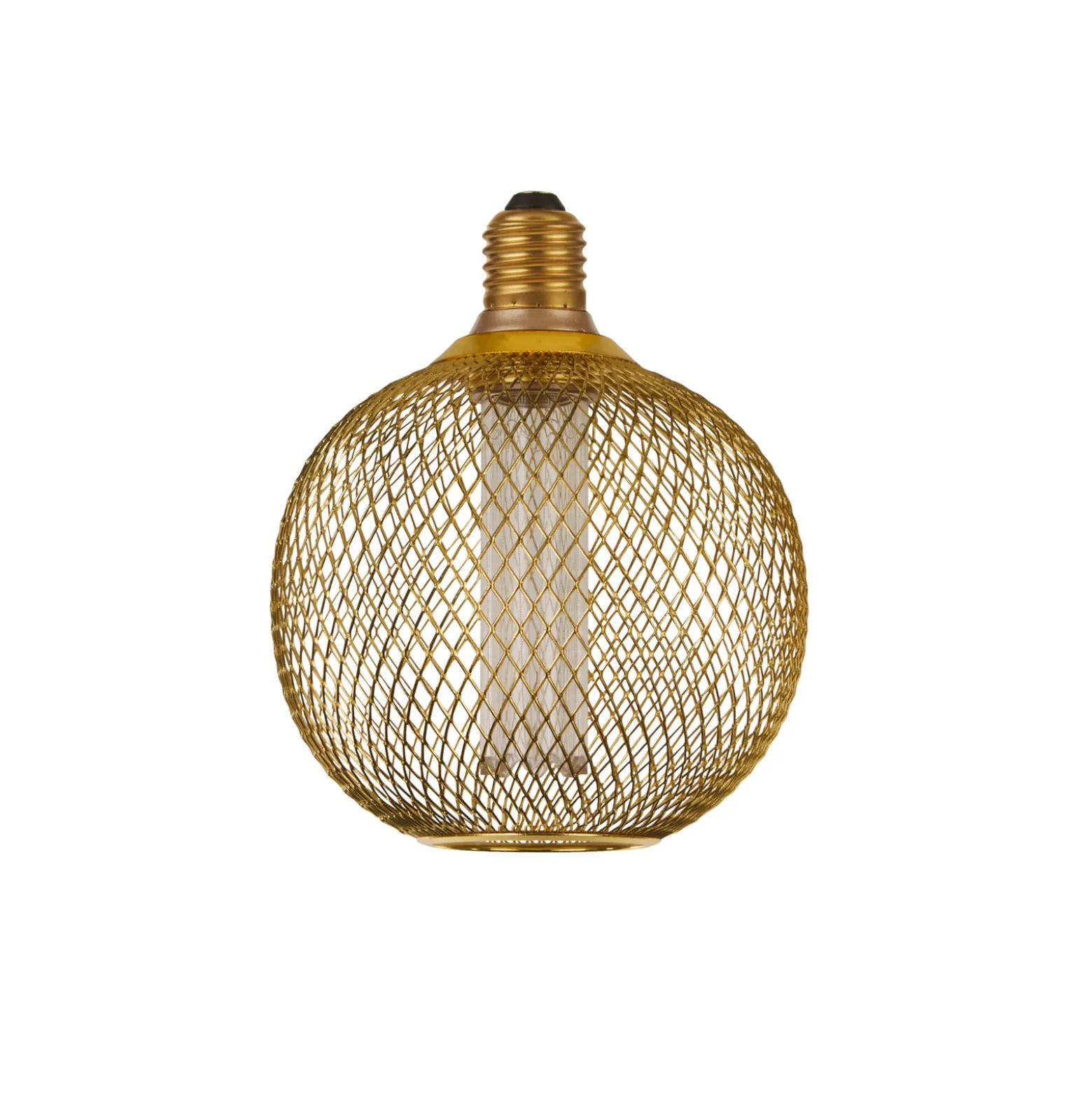 LED-lamppu E27 Mesh 3,4 W 3 000 K Ø12 cm kulta
