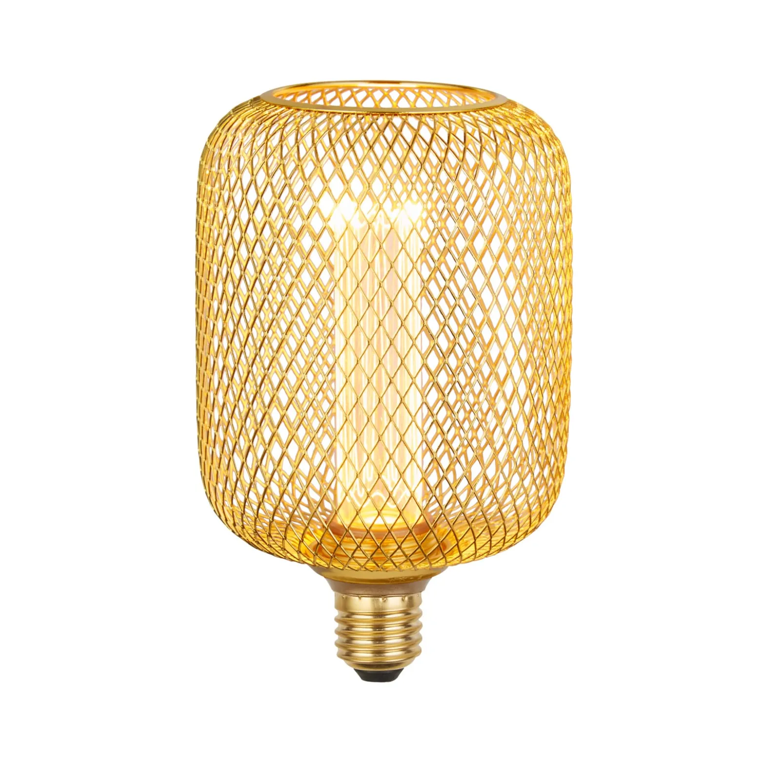 LED-lamppu E27 Mesh 3,5W 1800K kultainen