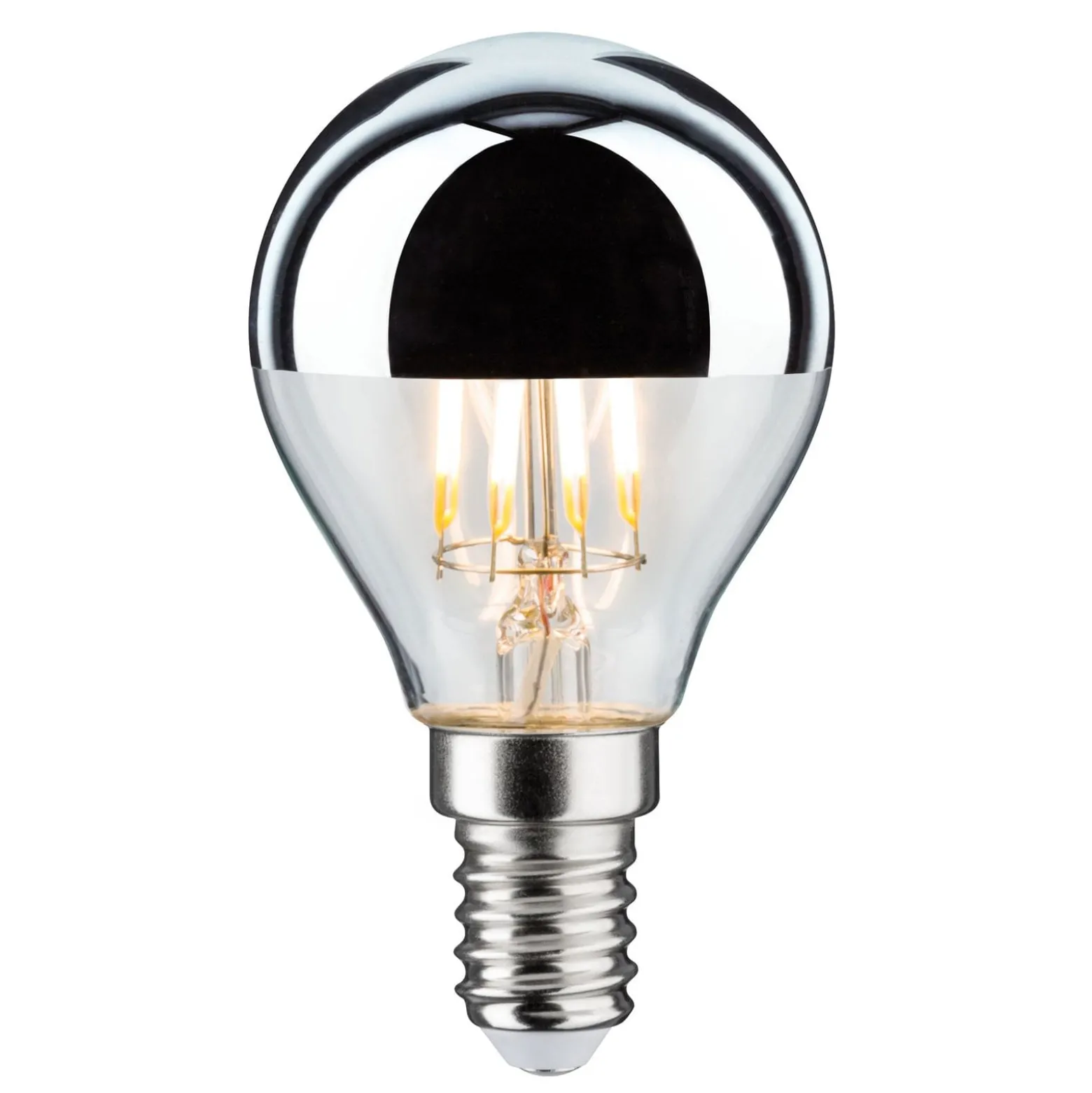 LED-lamppu E14 827 pääpeili hopea 4.8W himmennettävä