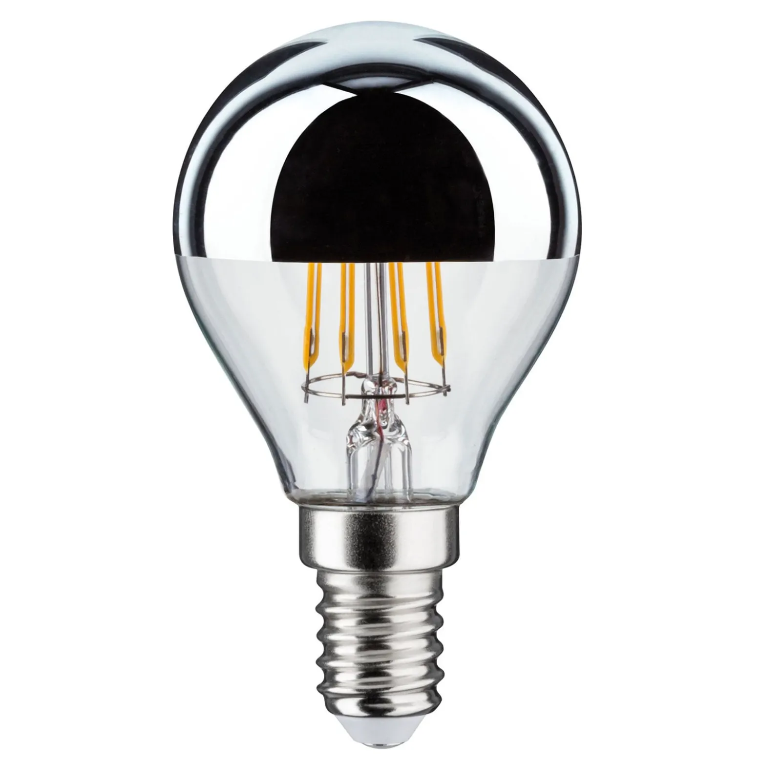 LED-lamppu E14 827 pääpeili hopea 4.8W himmennettävä