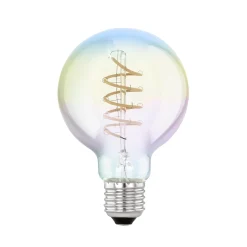 LED-lamppu E27 4W G80 2000K filament irisoiva him.