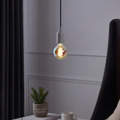 LED-lamppu E27 4W G80 2000K filament irisoiva him.