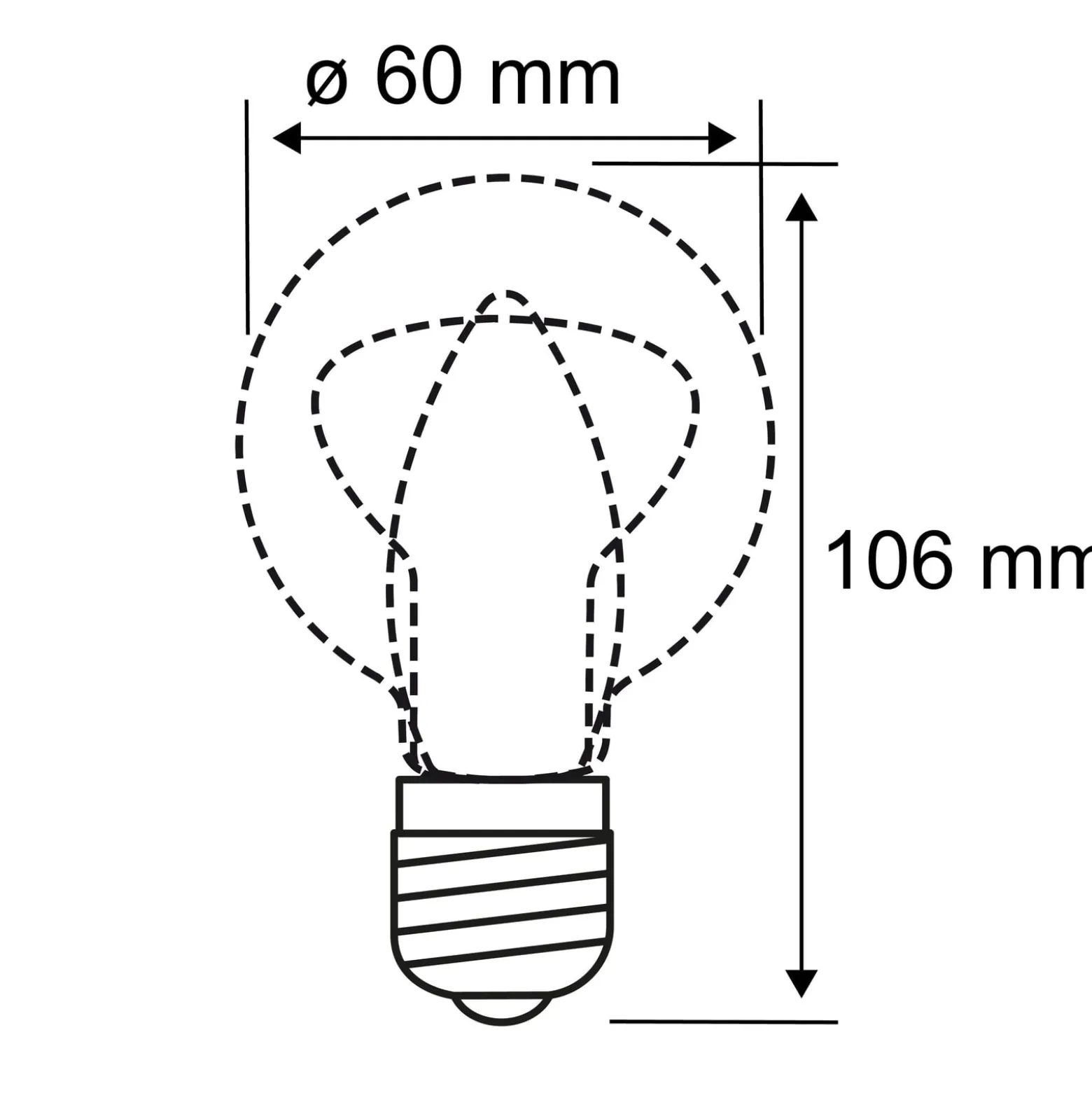 LED-lamppu E27 9W hehkulanka 2 700K kirkas