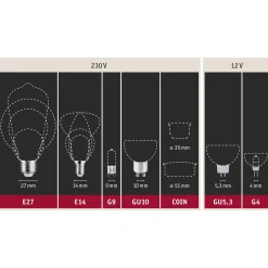 LED-lamppu E27 7W hehkulanka 2700K kirkas 2-pack 2-pack