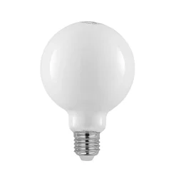 LED-lamppu E27 4 W 2700 K G95 Globe himmennettävä opaali 2 kpl