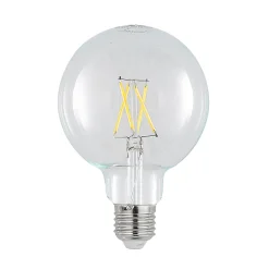 LED-lamppu E27 4W 2 700 K G95 globe kirkas 2 kpl