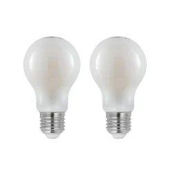 LED-lamppu E27 8W 2700K himmennettävä, opaali, 2x