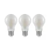 LED-lamppu E27 4W 2700K himmennys, opaali, 3 kpl
