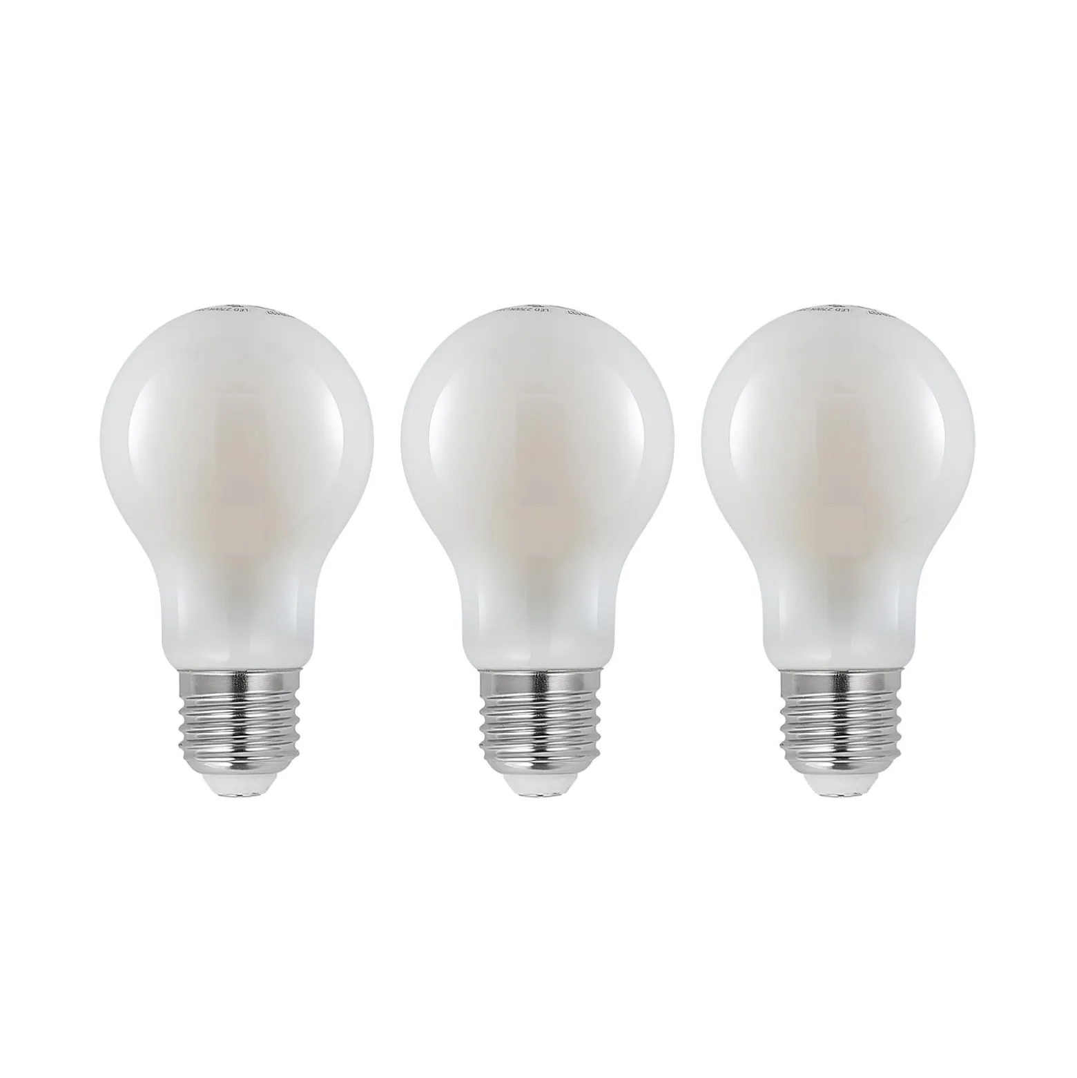 LED-lamppu E27 4W 2700K himmennys, opaali, 3 kpl