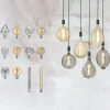 LED-lamppu E27 4W 2700K, timantti, meripihka