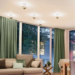 LED-lamppu E27 827 6,5W pääpeili kultainen