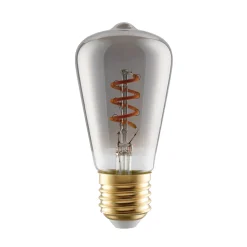 LED-lamppu E27 4W ST48 2,000K hehkulamppu savuinen hämärävalo