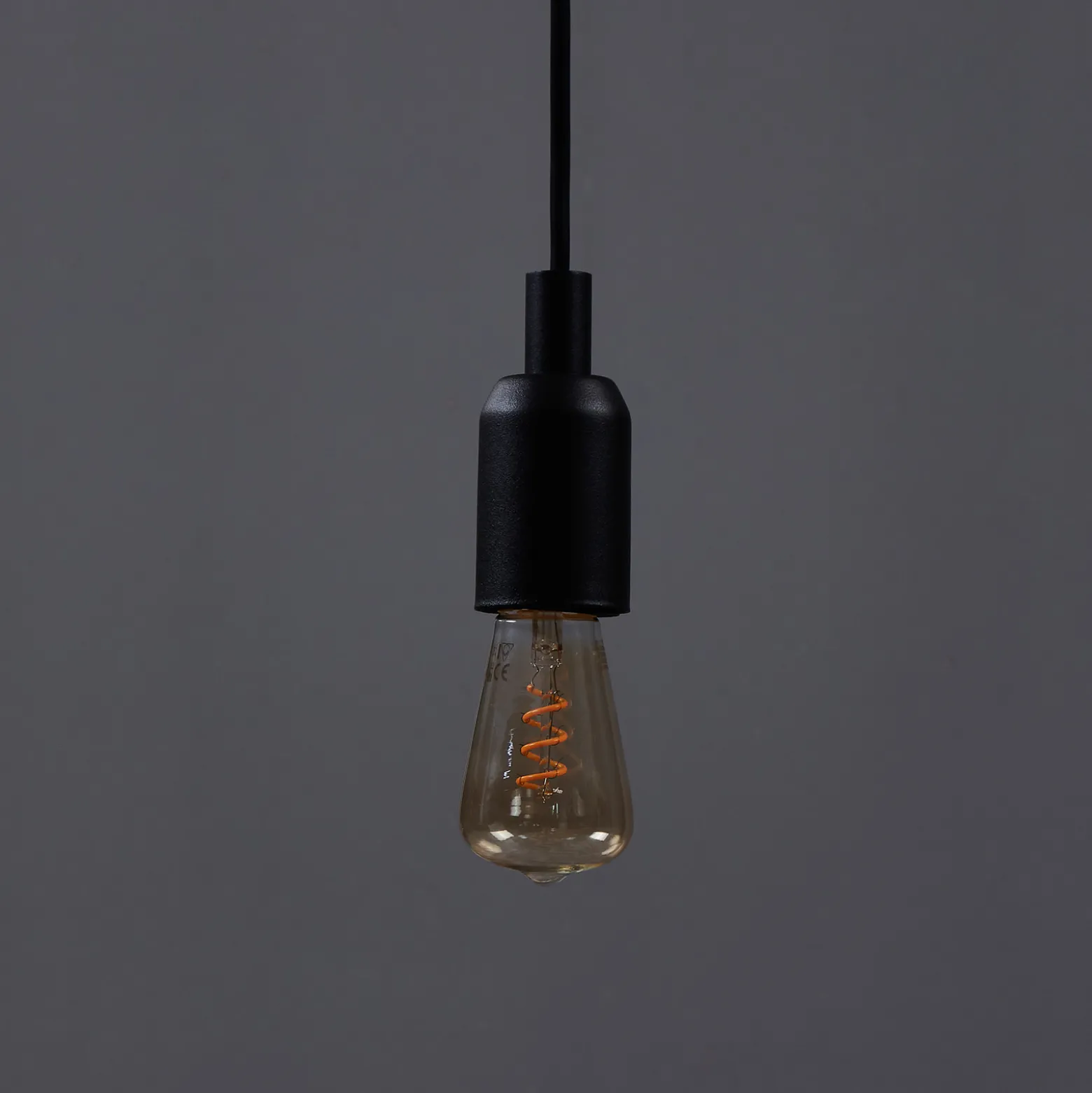 LED-lamppu E27 4W ST48 2,000K hehkulanka keltainen himmeä