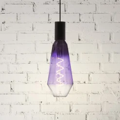 LED-lamppu E27 4W T100 1,800K hehkulanka violetti himmeä