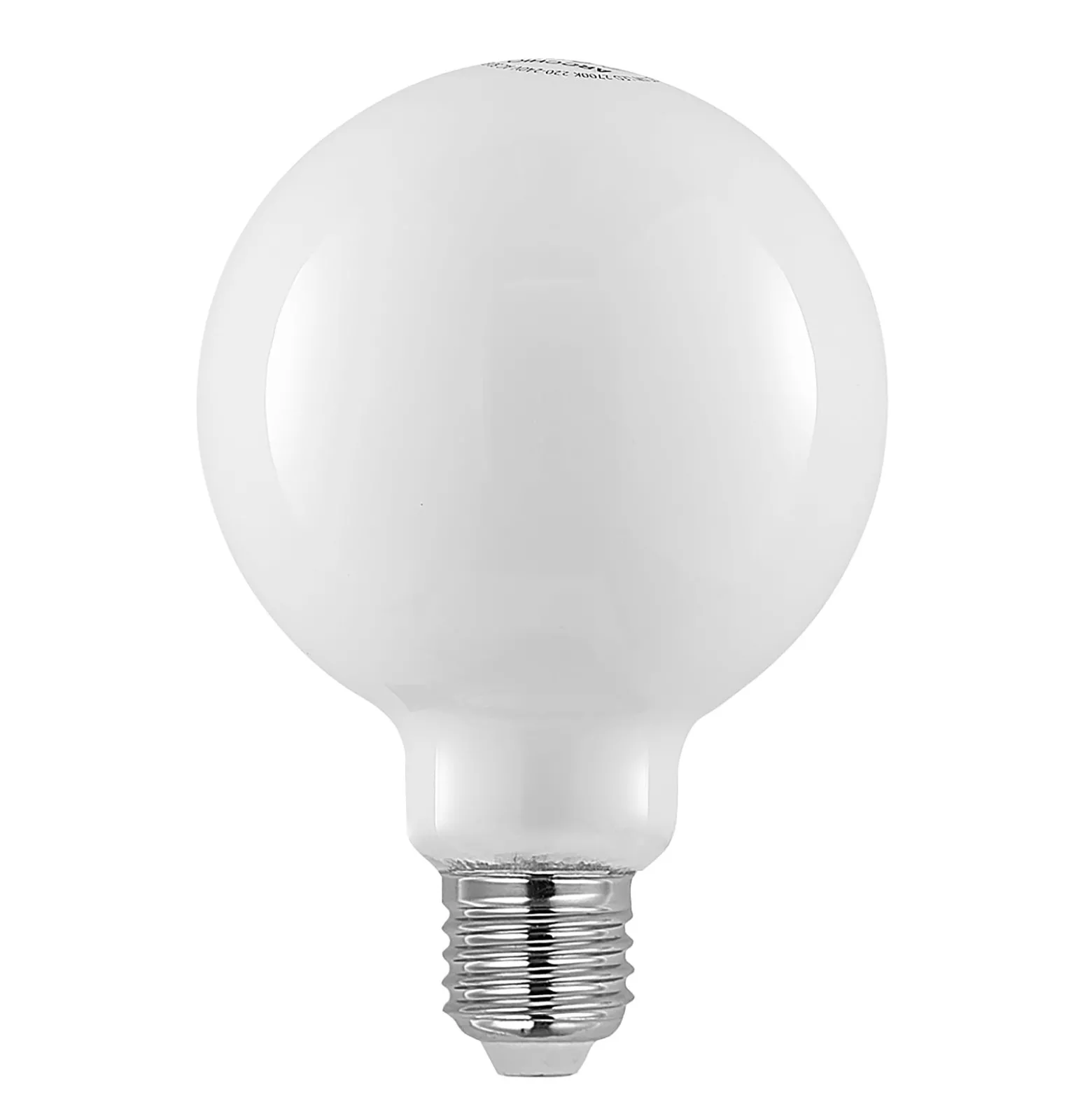 LED-lamppu G95 E27, 4 W, 2 700 K, opaali, himmennettävä