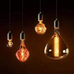 LED-lamppu Giant Ball E27 4W 918 dim kupari-metalli.