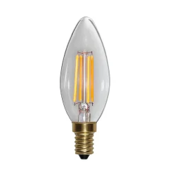 LED-lamppu Soft Glow E27 kynttilä 250 lm 3,2 W 2100 K himmennettävä