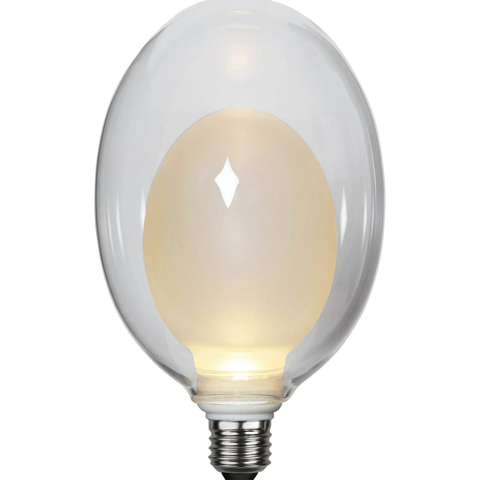 LED-lamppu Space E27 3,5W D120, opaali, 3-step dim