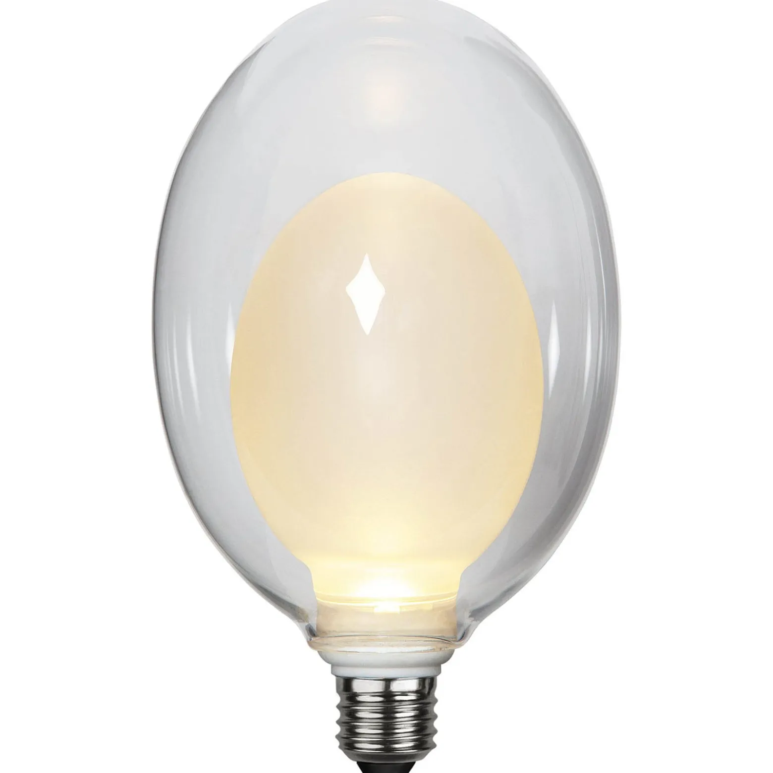 LED-lamppu Space E27 3,5W D120, opaali, 3-step dim