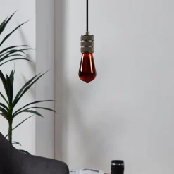 LED-lamppu ST64 E27 4W 2 000 K filament kupari