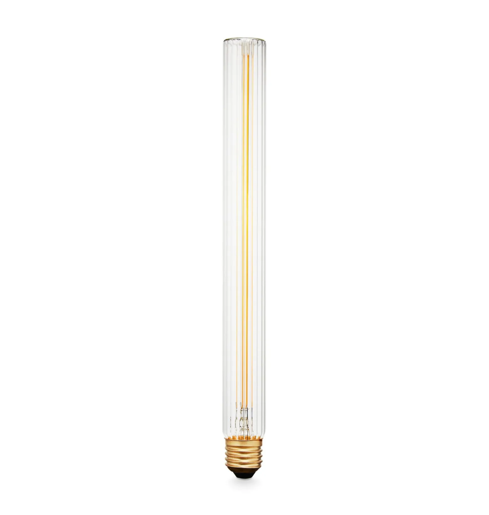 LED-lamppu Tube 300 Plissé, E27, 4,05 W, 2 200 K, himmennettävä