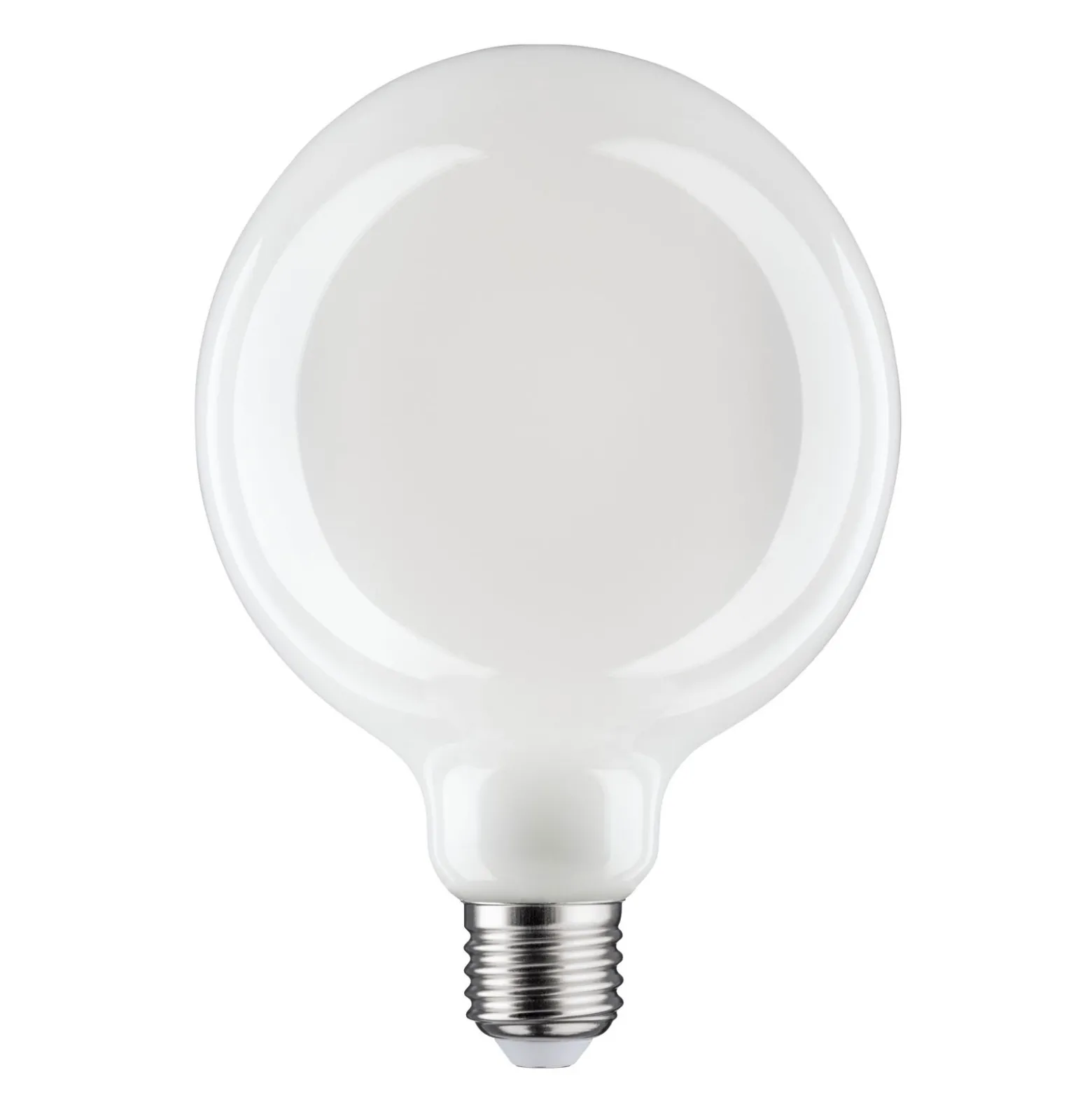 LED-lasilamppu E27 9W G125 Fil 2,700K opaali himmennettävä