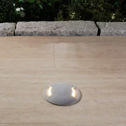 LED-lattiauppovalaisin Ceci 120-2L harmaa CCT