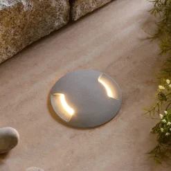 LED-lattiauppovalaisin Ceci 120-2L harmaa CCT
