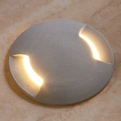 LED-lattiauppovalaisin Ceci 120-2L harmaa CCT